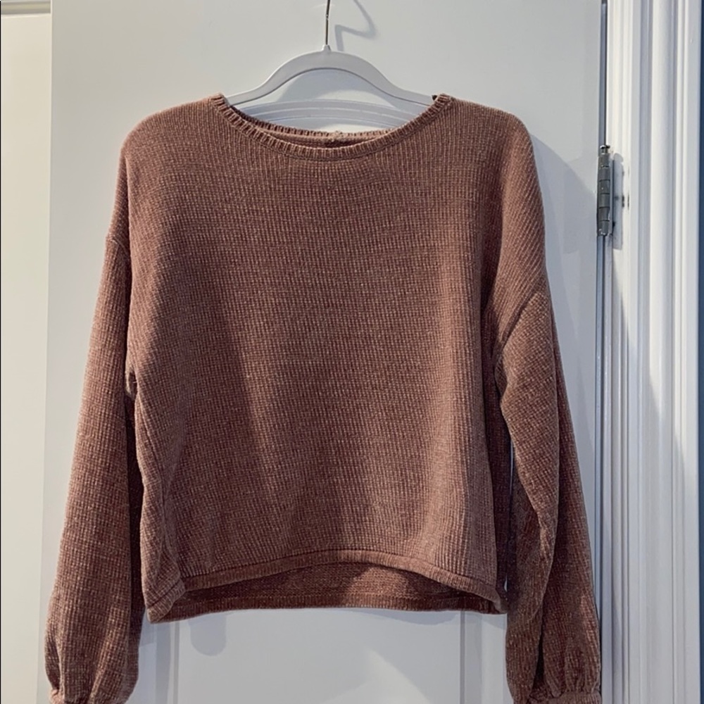 American Eagle Puff Sleeve Sweater